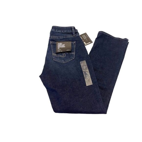 NWT Silver Jeans Co. Avery High Rise Curvy Fit Slim Boot Jean Sz 29xL31 - Picture 2 of 5